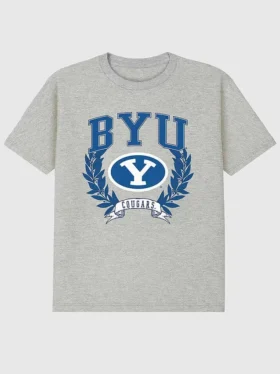 Brigham Young University Laurels donkere afbeelding T-shirt