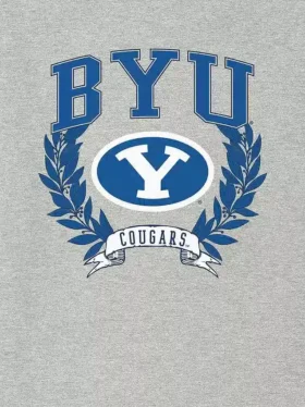 Brigham Young University Laurels donkere afbeelding T-shirt