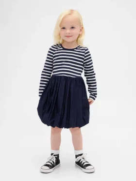 Bubbeljurk van gemengde materialen voor Baby & Peuter