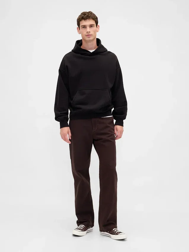 Canvas '90s losse timmermansbroek