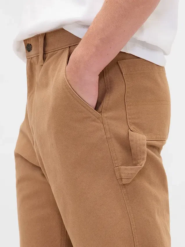Canvas '90s losse timmermansbroek