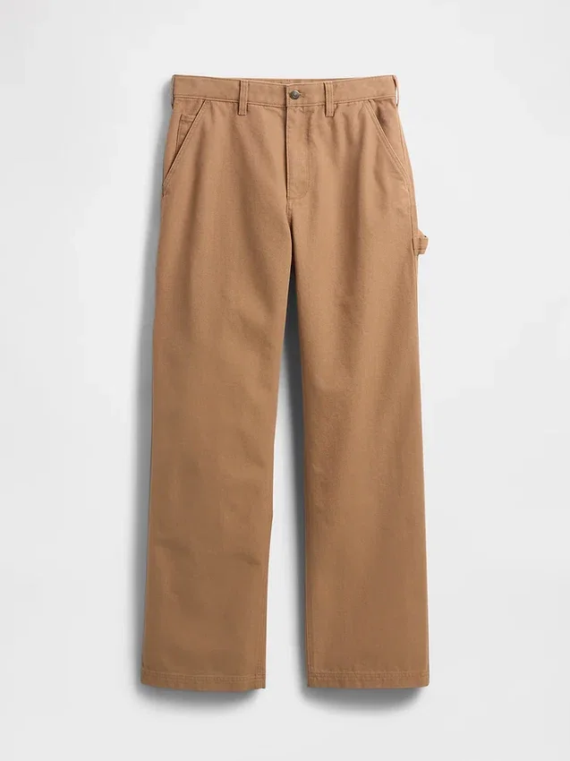 Canvas '90s losse timmermansbroek