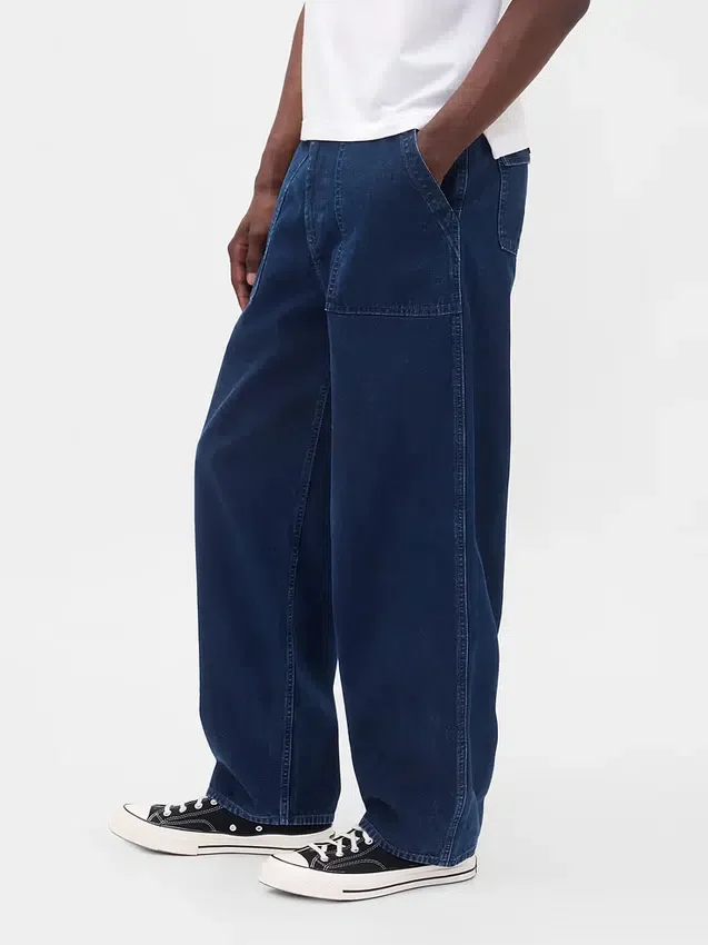 Canvas baggy Jeans
