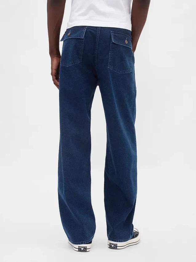Canvas baggy Jeans