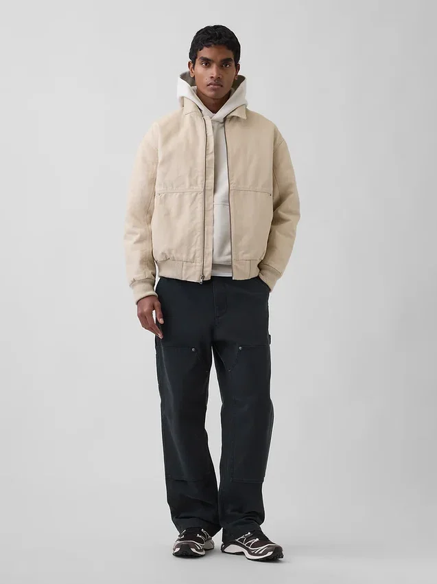 Canvas bomberjack