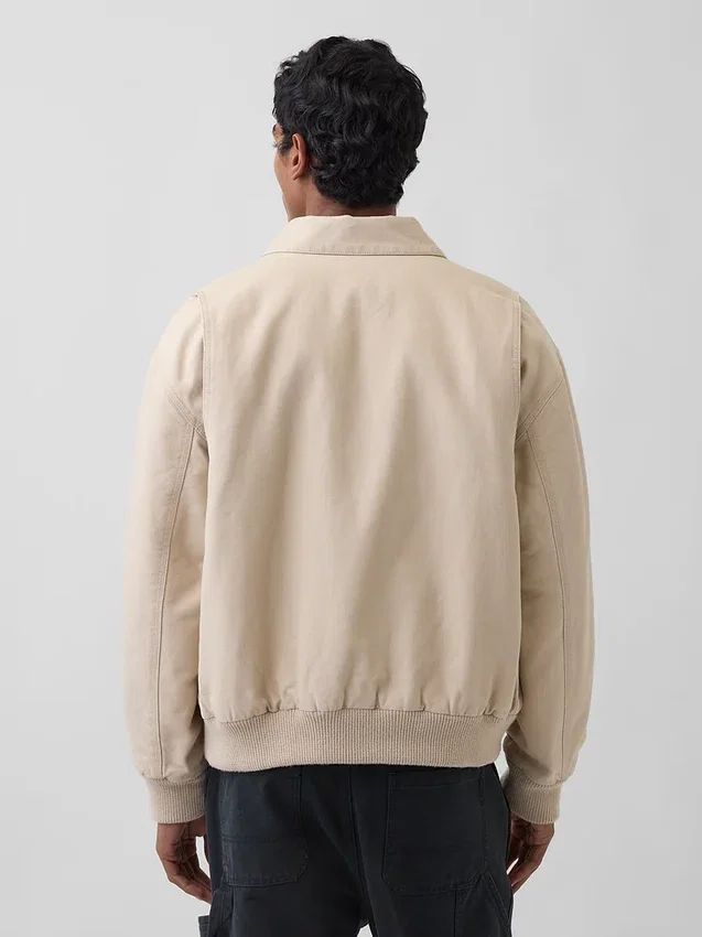 Canvas bomberjack