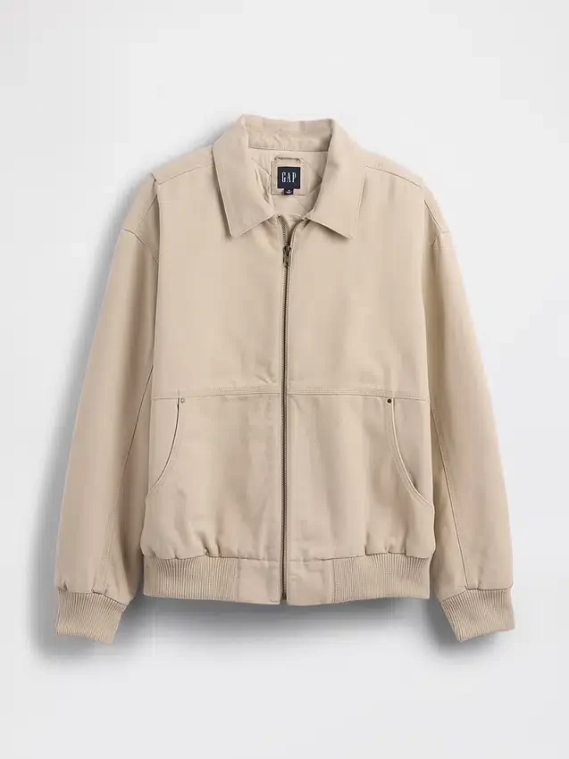 Canvas bomberjack
