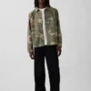 Canvas denim camouflage utility-shirt