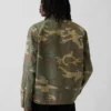 Canvas denim camouflage utility-shirt