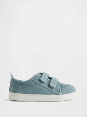 Canvas denim sneakers voor peuters