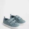 Canvas denim sneakers voor peuters