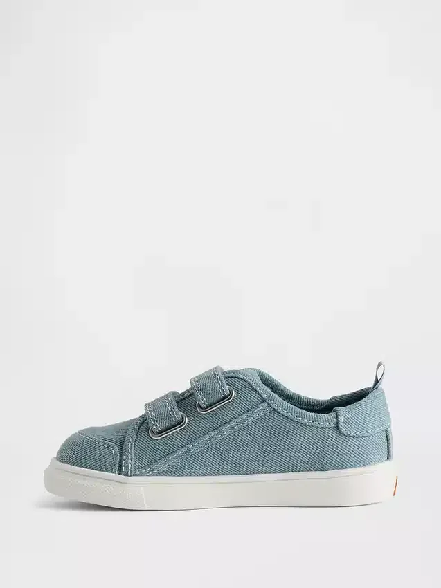 Canvas denim sneakers voor peuters