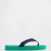 Canvas platformteenslippers
