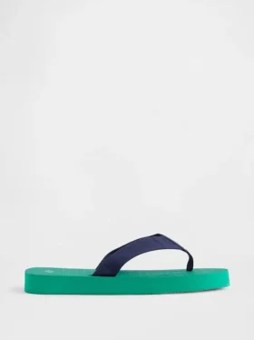 Canvas platformteenslippers
