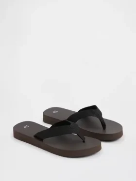 Canvas platformteenslippers
