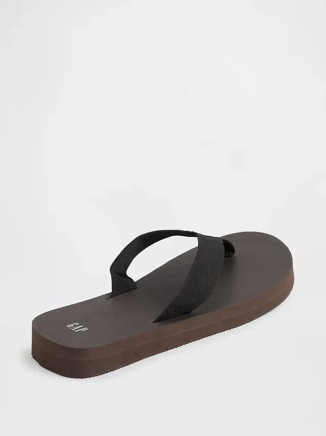 Canvas platformteenslippers