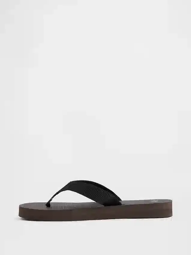Canvas platformteenslippers