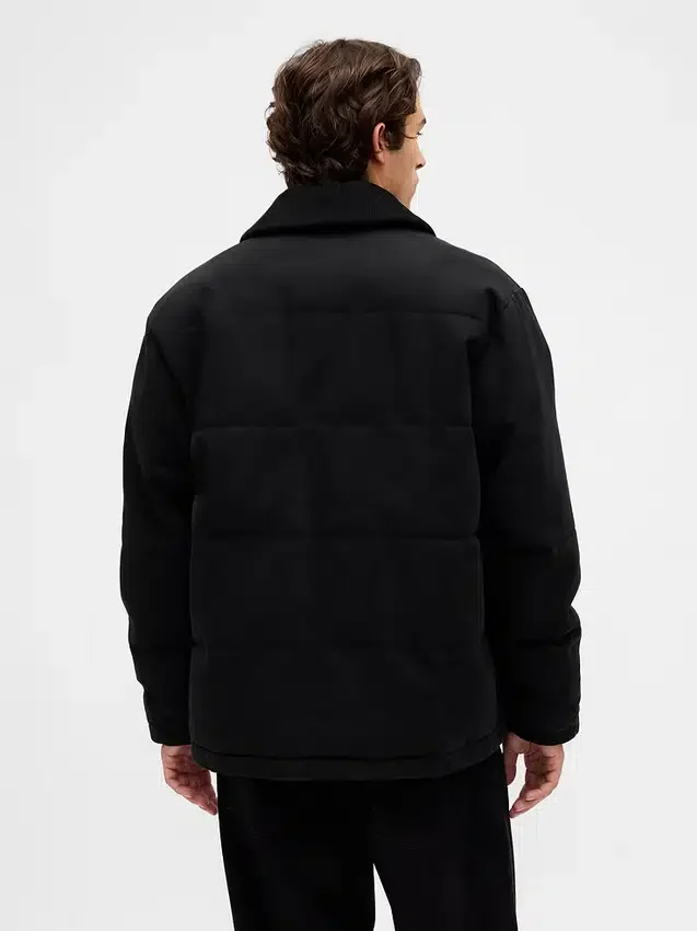 Canvas pufferjas