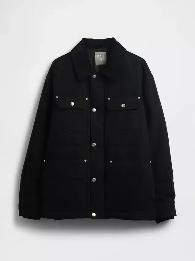 Canvas pufferjas