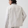 Canvas shirtjasje met relaxte pasvorm