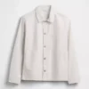 Canvas shirtjasje met relaxte pasvorm