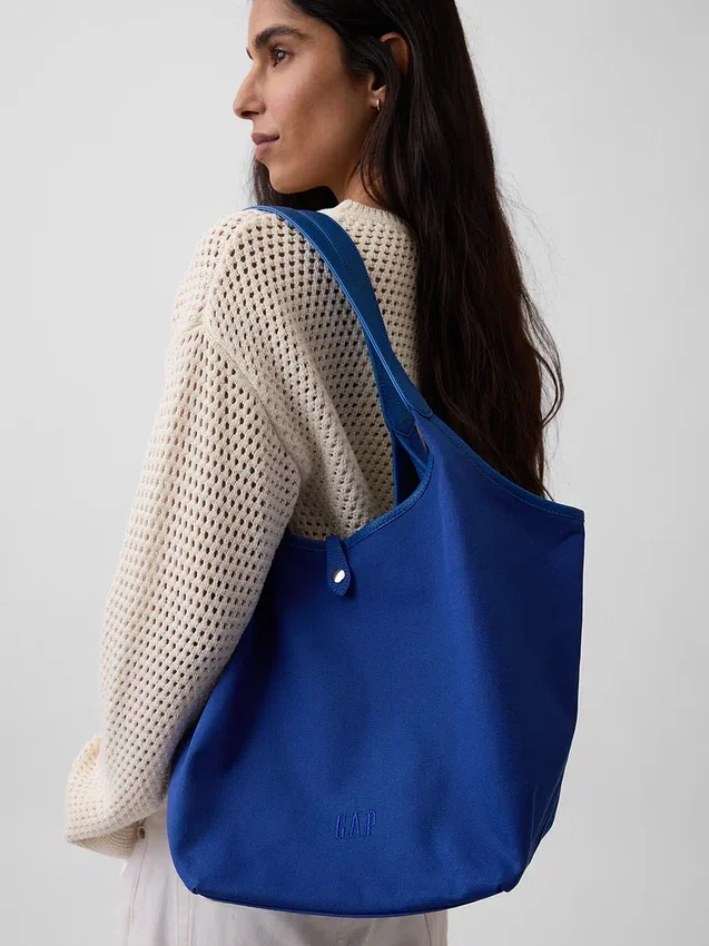 Canvas slouchy draagtas
