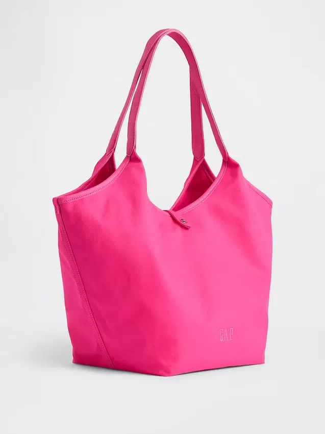 Canvas slouchy draagtas