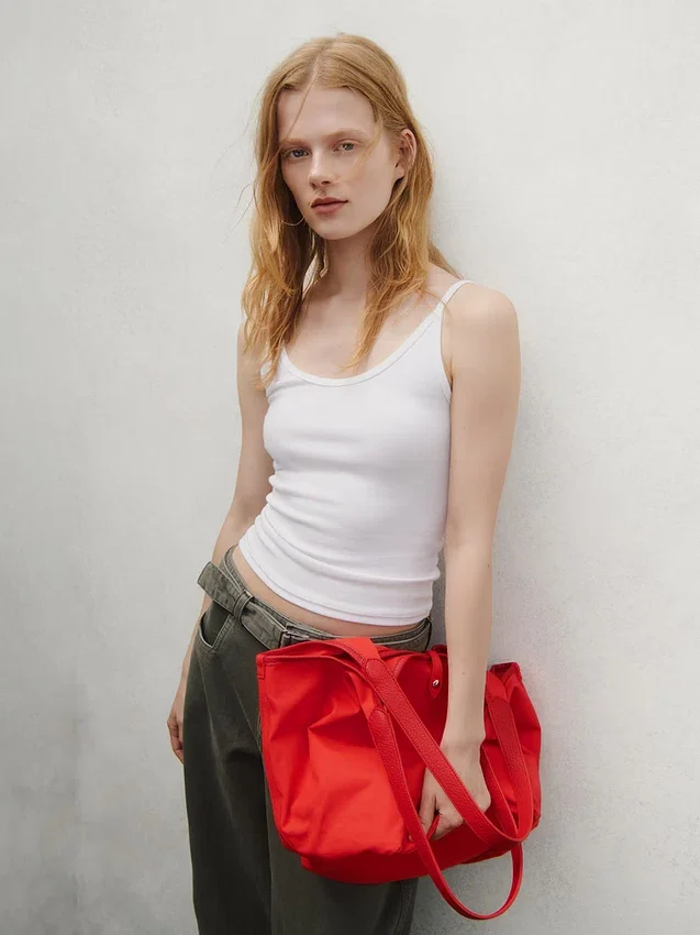 Canvas slouchy draagtas