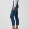 Capri-Jeans met hoge taille