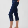 Capri-Jeans met lage taille