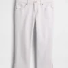 Capri-Jeans met lage taille
