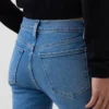 Capri-Jeans met lage taille
