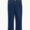 Capri-Jeans met lage taille