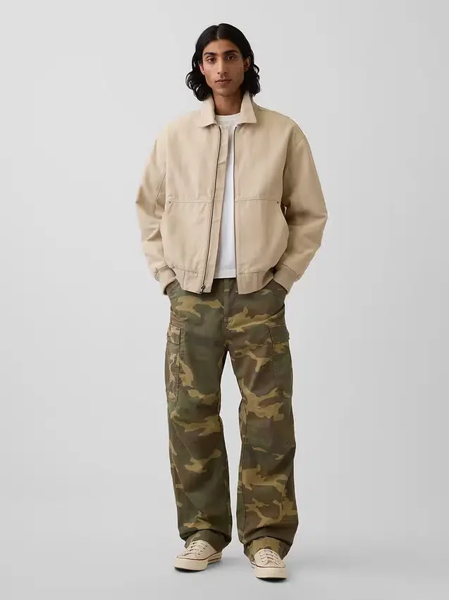 Cargo-broek met relaxte pasvorm