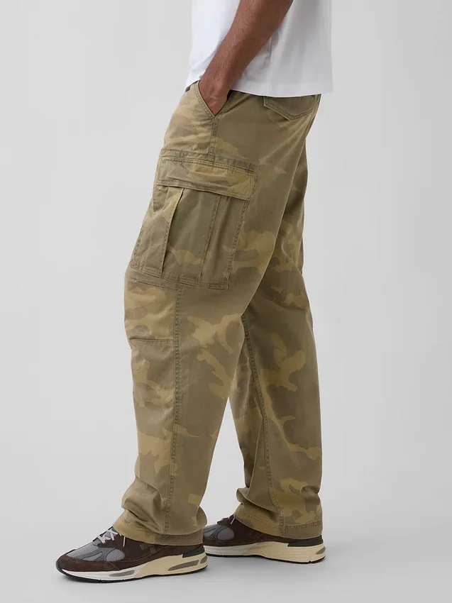 Cargo-broek met relaxte pasvorm