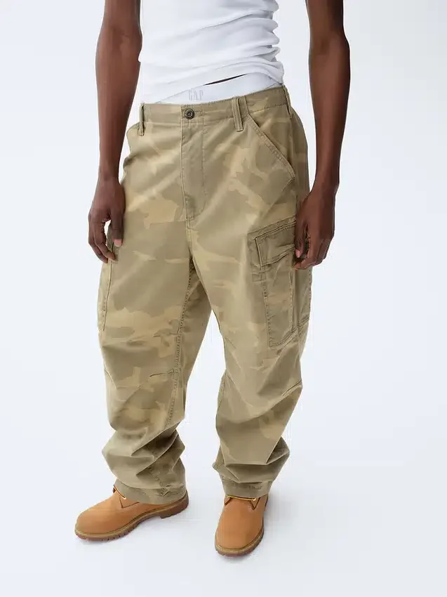 Cargo-broek met relaxte pasvorm