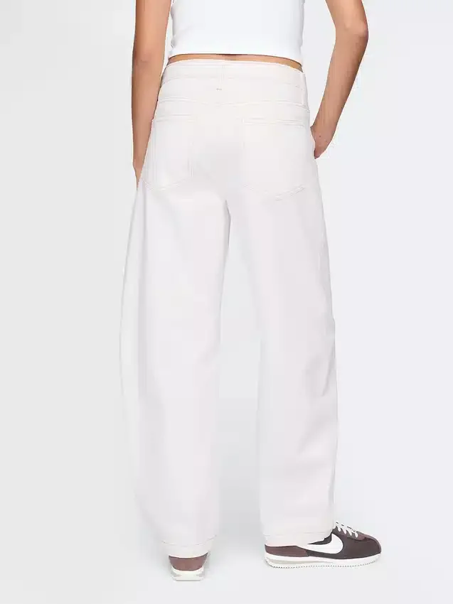 Carpenter-Jeans met hoge taille