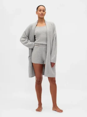 CashSoft bouclé relaxte kamerjas