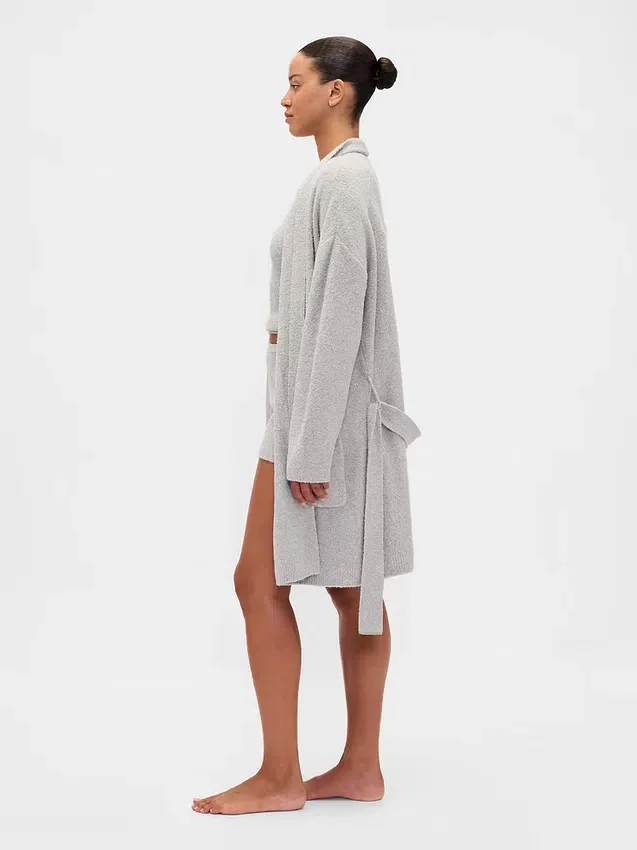 CashSoft bouclé relaxte kamerjas
