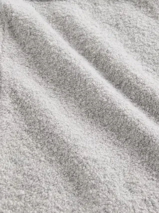 CashSoft bouclé-trui-korte broek