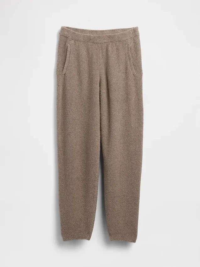 CashSoft bouclé-trui met joggingbroek