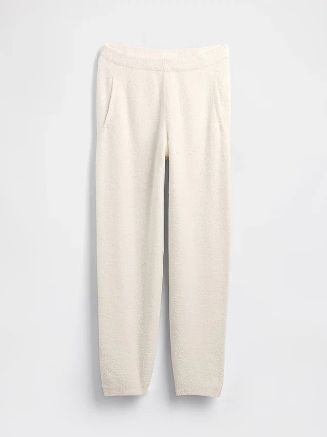 CashSoft bouclé-trui met joggingbroek
