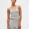 CashSoft bouclé-trui-tanktop