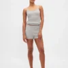 CashSoft bouclé-trui-tanktop
