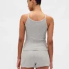 CashSoft bouclé-trui-tanktop