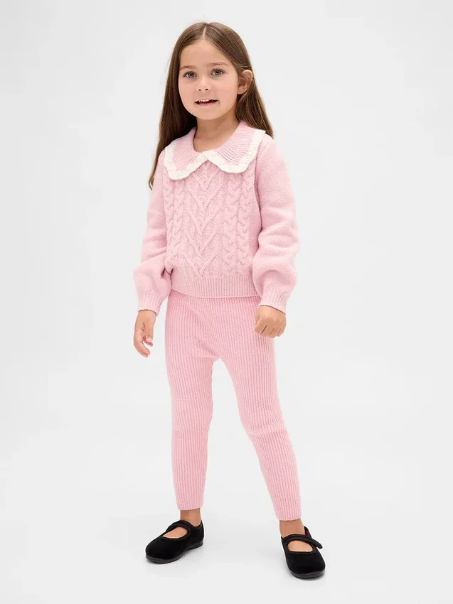 CashSoft geribde legging voor Baby & Peuter