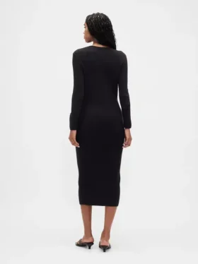 CashSoft geribde midi-trui-jurk