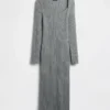 CashSoft geribde midi-trui-jurk