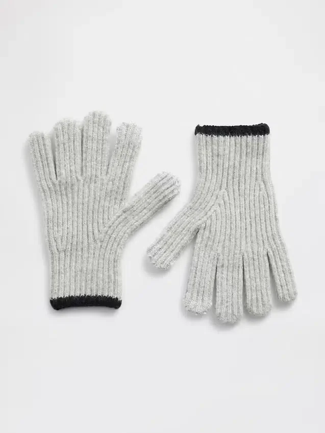 CashSoft-handschoenen met ribboord voor kinderen