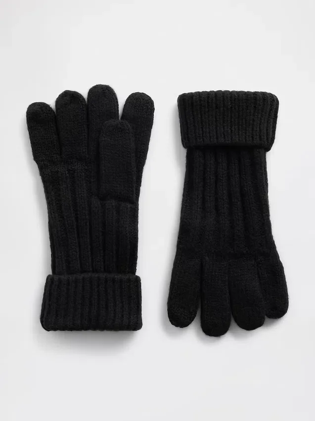 CashSoft-handschoenen met ribboord voor kinderen